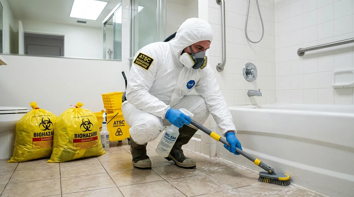 Decontamination equipment deployed for Blood Cleanup in College Park